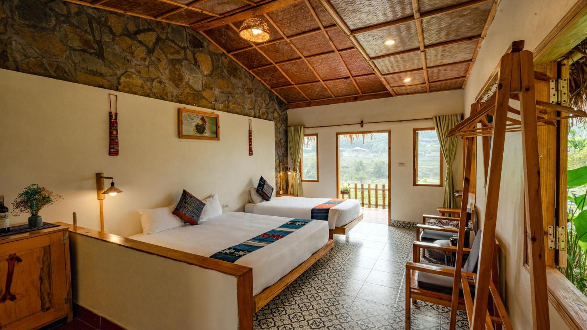 Sapa Eco Bungalows & Spa Eksteriør bilde